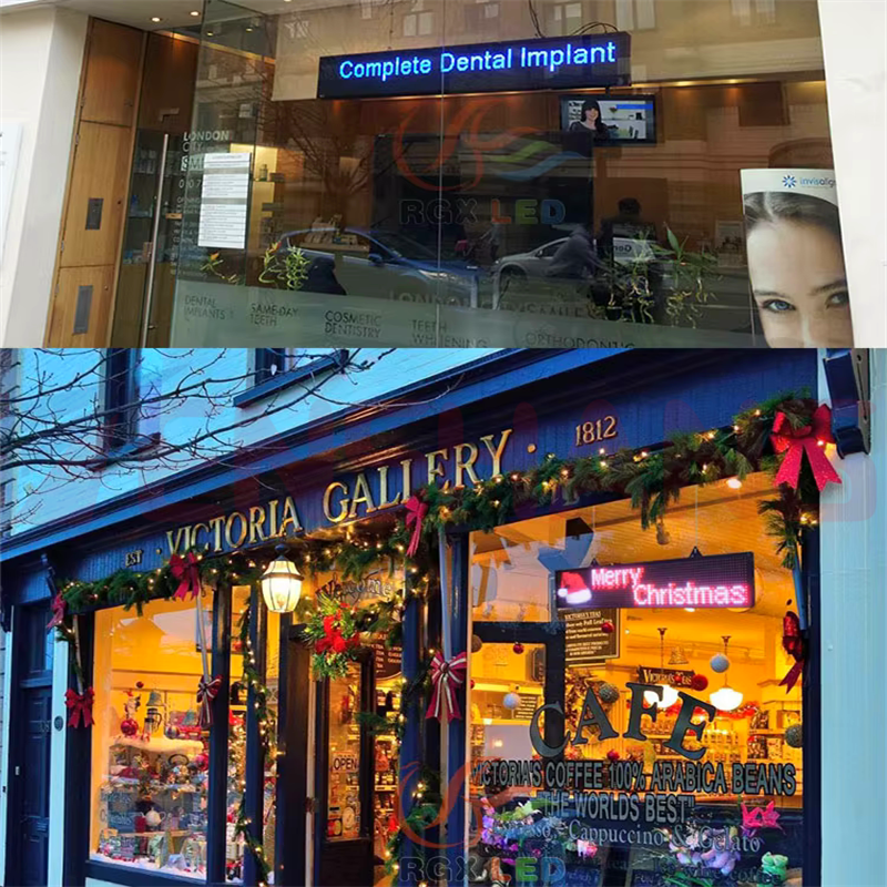 Custom New Style Retro Advertising Board Signage Light Box Sign and Iron LED Letters Lights Signs for Coffee Bar Signboard