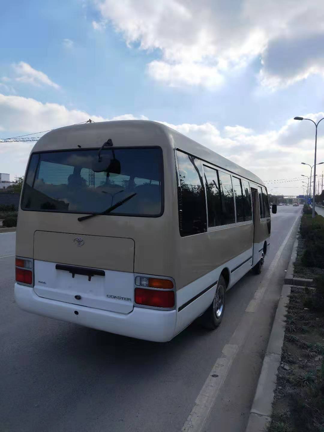 Used Toyota Coaster Bus 23 Passengers Tourist Minibus in High Quality Good Condition for Sale Used Car Left Hand Drive Second