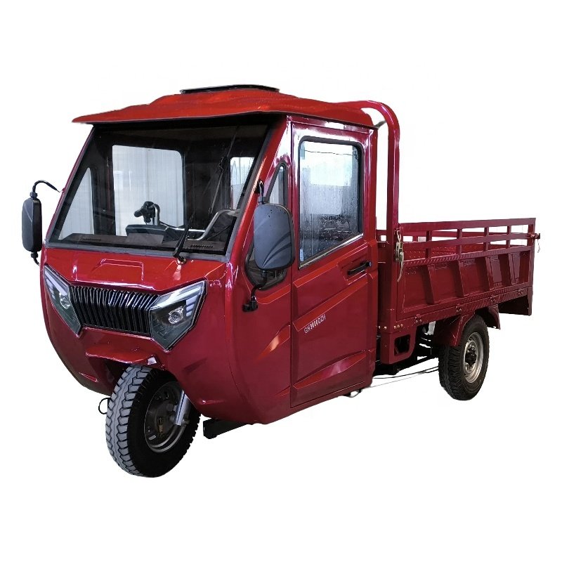 Heavy Electric Tricycles Powerful Tricycle Trade Tricycle in Cargo15kw Electric Vehicle Motors Four Wheel Cargo Electric Vehicle