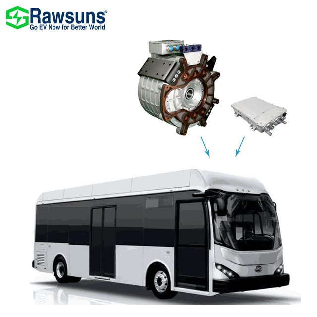 Electro Motor 115Kw 150Kw Electric Engine 1000Nm Ev Car Conversion Kit for Bus/Truck/Boat