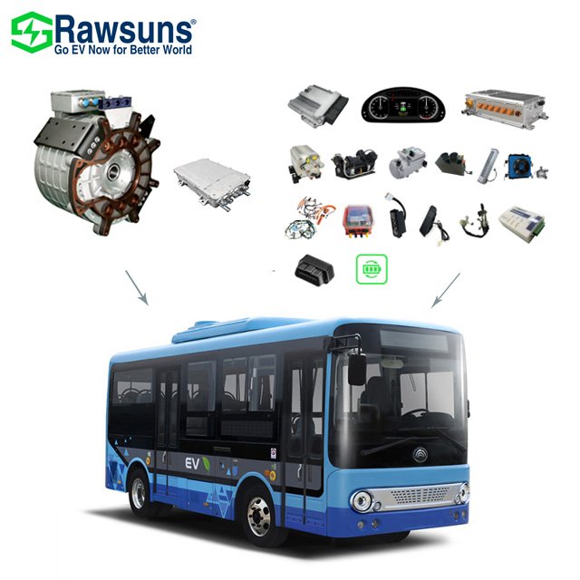 Electro Motor 115Kw 150Kw Electric Engine 1000Nm Ev Car Conversion Kit for Bus/Truck/Boat