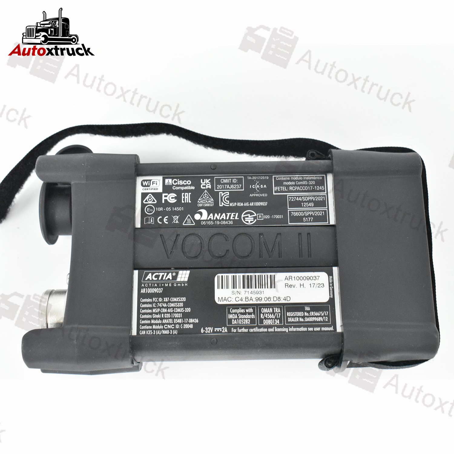 Vocom 2 Original for Vocom II 2.8.150 Diagnostic Tool Vocom2 OBD2 Tool Truck Scanner Excavator Diagnostic Tool