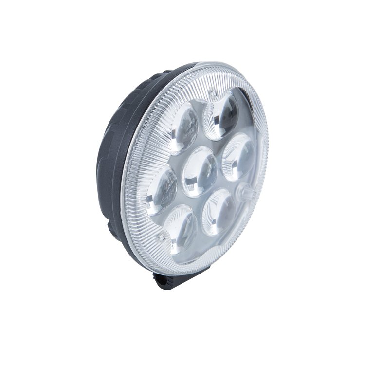 Spot Led Lamp 4" Round Work Emergency Strobe Light for Tractor/Truck/Bus/Caravan