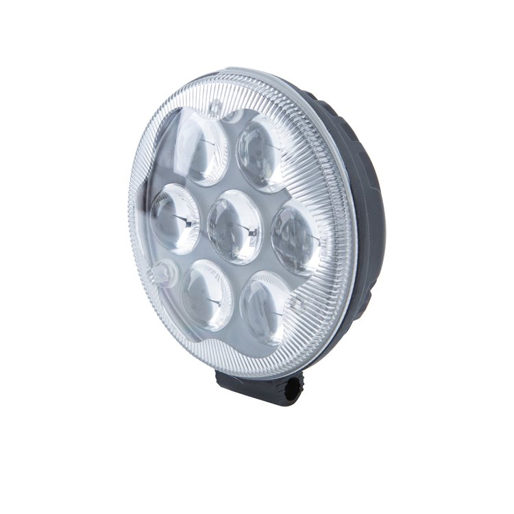 Spot Led Lamp 4" Round Work Emergency Strobe Light for Tractor/Truck/Bus/Caravan