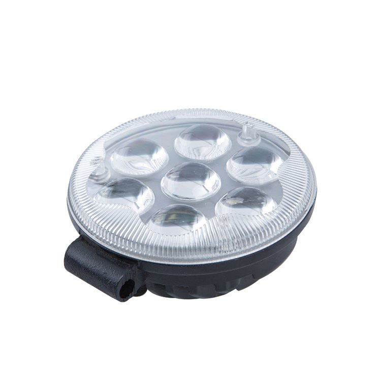 Spot Led Lamp 4" Round Work Emergency Strobe Light for Tractor/Truck/Bus/Caravan