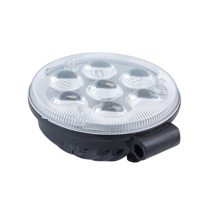 Spot Led Lamp 4" Round Work Emergency Strobe Light for Tractor/Truck/Bus/Caravan
