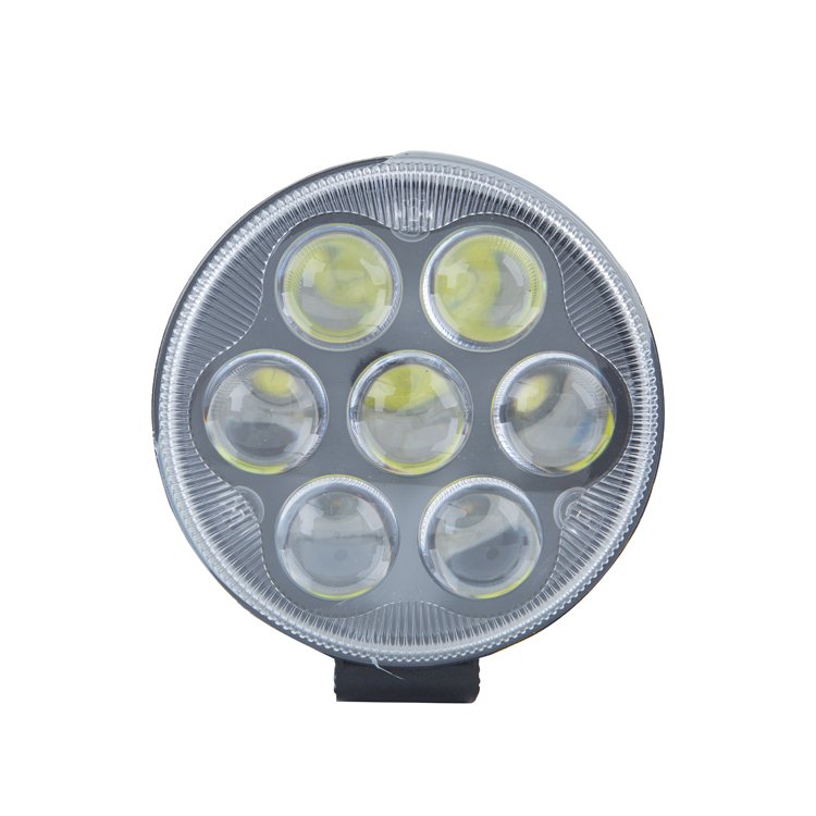 Spot Led Lamp 4" Round Work Emergency Strobe Light for Tractor/Truck/Bus/Caravan