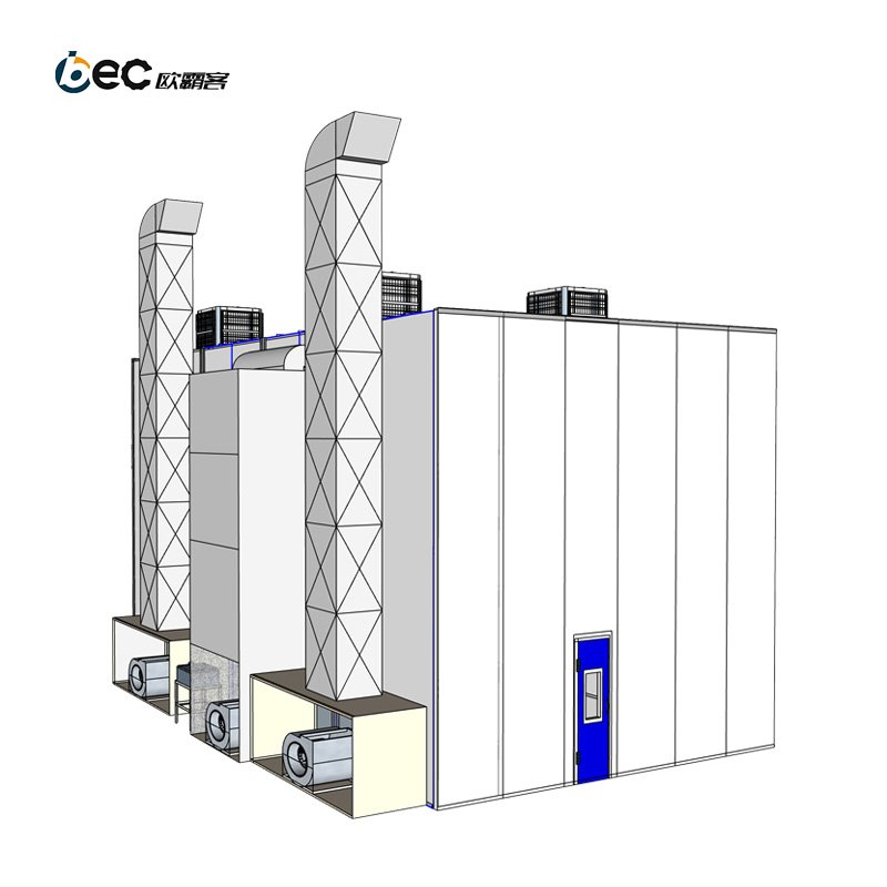 OBEC Paint Booth China/industrial Paint Booth/cabine De Pintura for Vehicle Repair