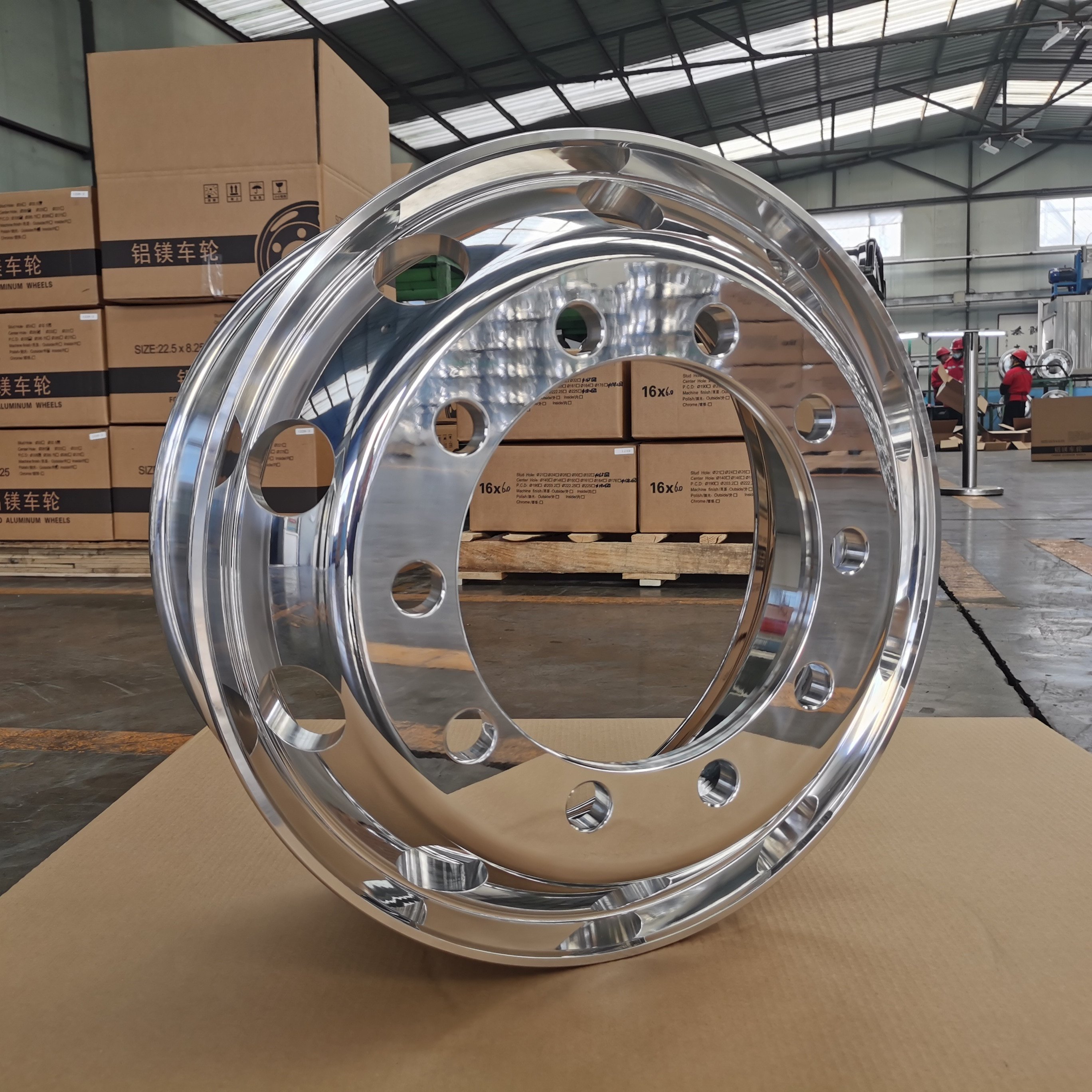Top Sponsor Listing Truck Wheel China Factory Wholesale Alloy Tubeless Truck Wheel