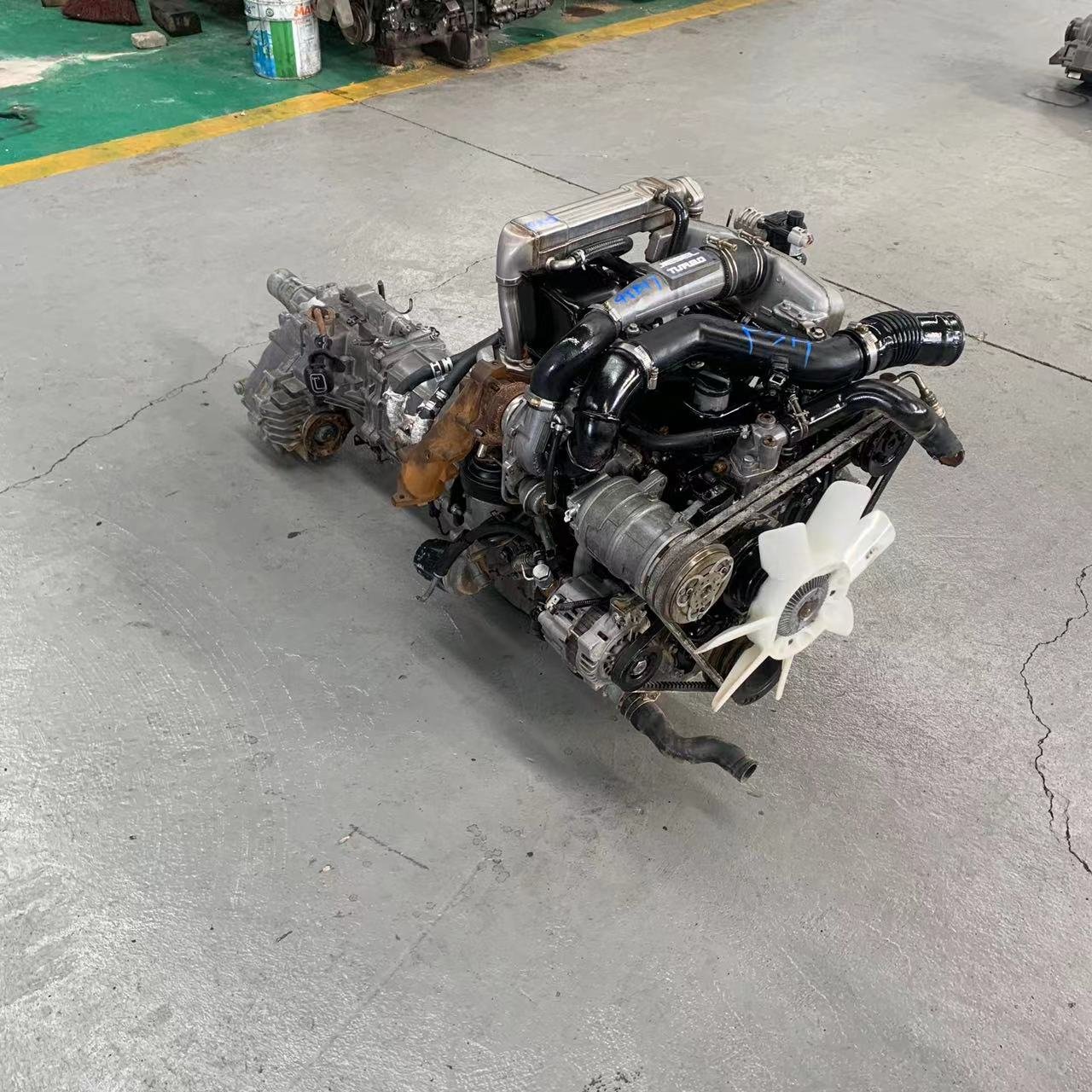 Hot Selling 4JB1T Pickup Used diesel Engine