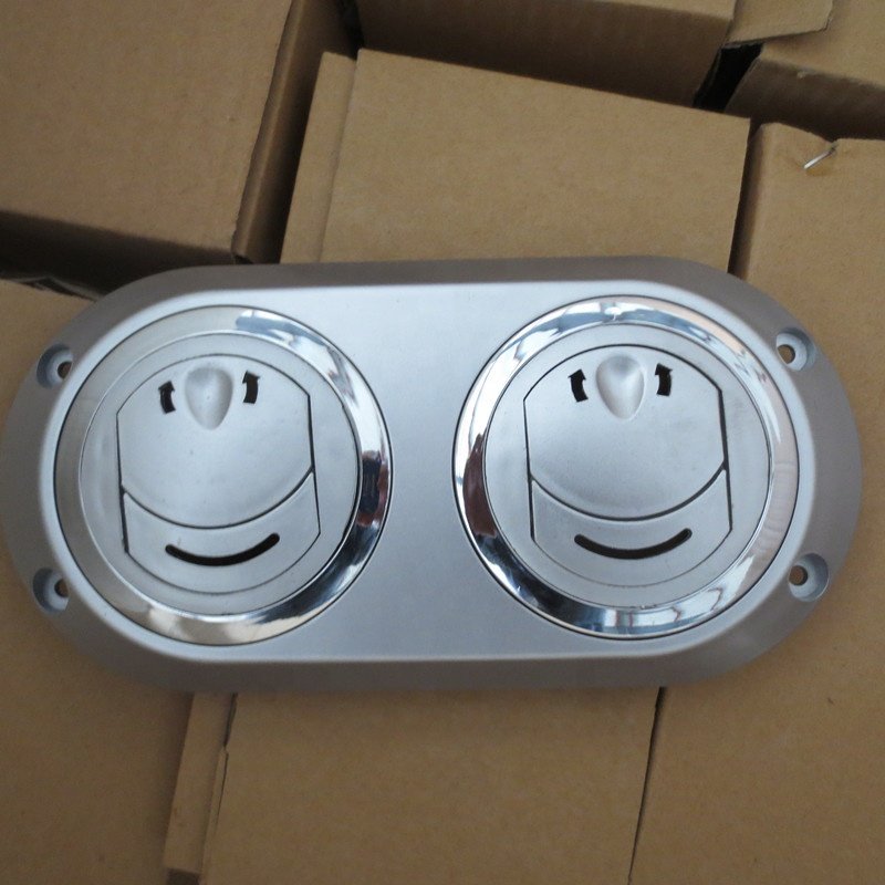 Plastic Air Vent Cover Double Wind Outlet Bus Accessories HC-B-12291