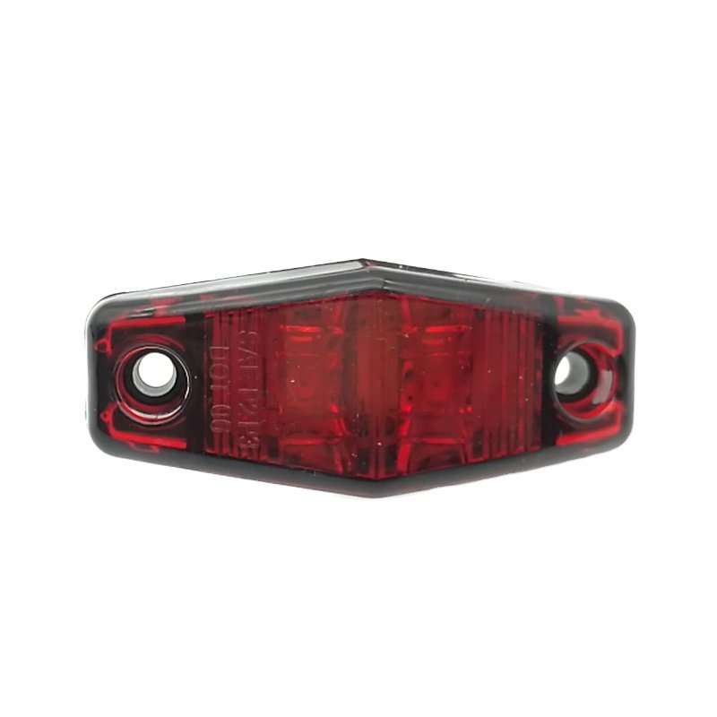 2 High Quality Piranha LED RED LED Lorry RV Truck Trailer Clearance Lamp Side Marker Lights Rate IP67