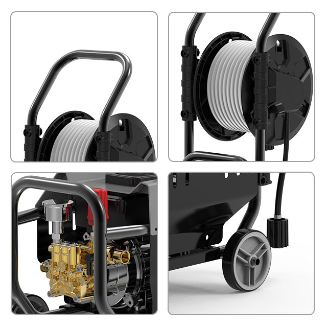 Powerful Surface Cleaner Electric High Pressure Professional Carpet and Upholstery Cleaning Machine Bus Washing Machine