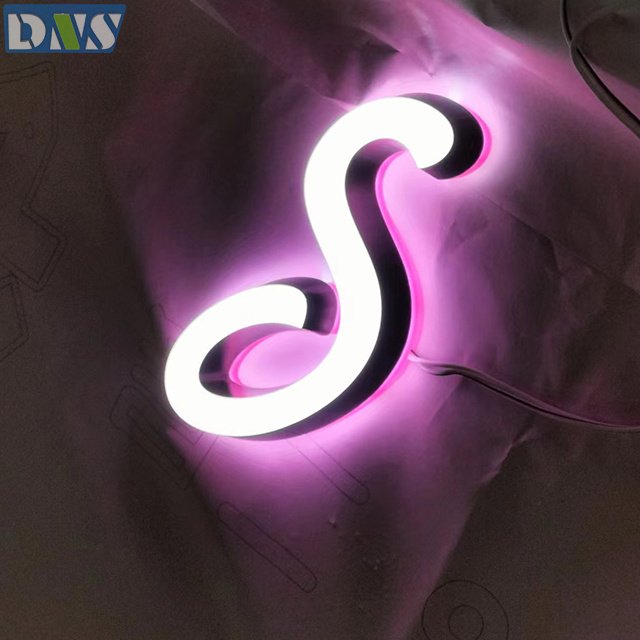 Illuminated Store Outdoor Storefront Sign Acrylic Signs Led