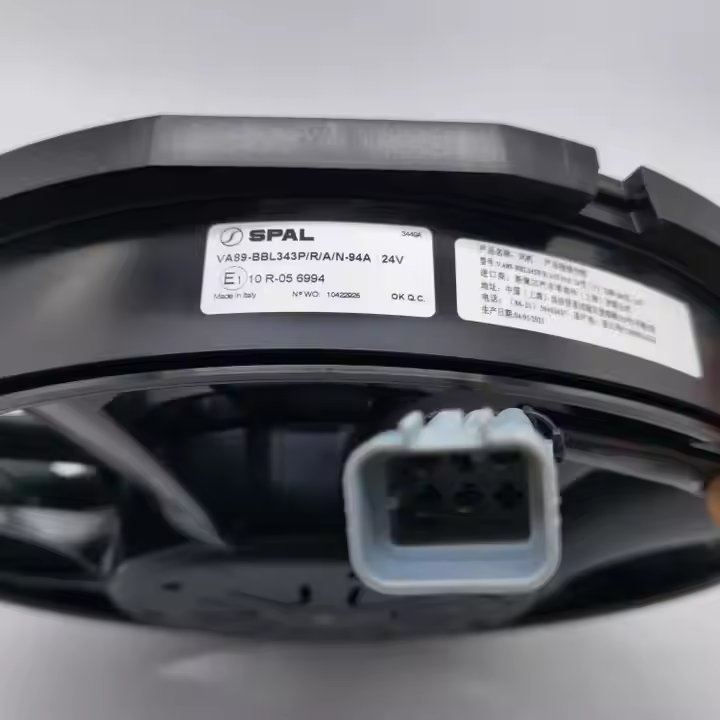 Original Spal Brushless Axial Condenser Fan VA89-BBL343P/R/A/N-94A for Bus air Conditioning and Engine Radiator Cooling