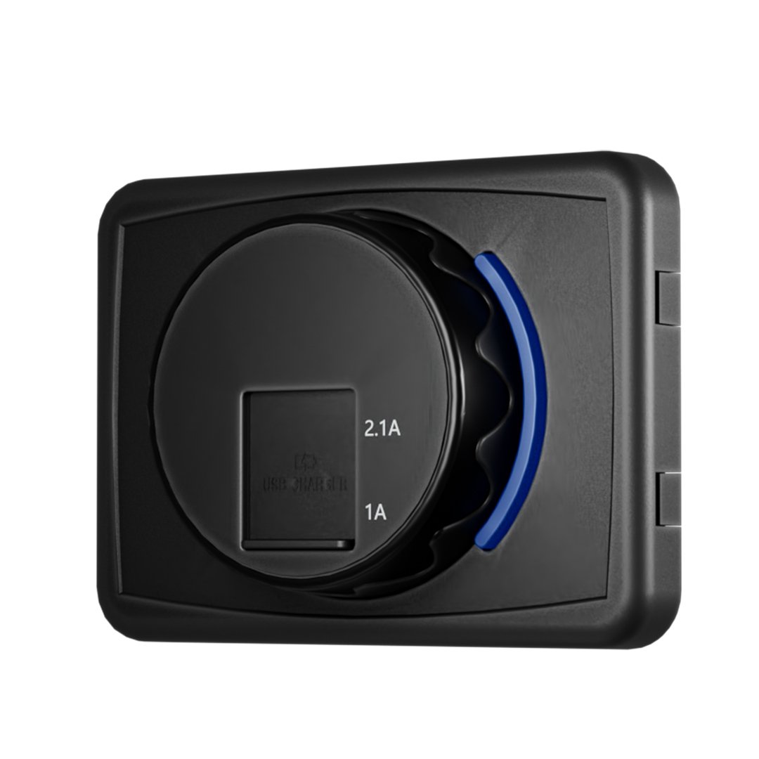 Flat Mount Dual Usb a Ports 3.1A Usb Car Fast Charger Adapter Socket 12V Usb Charger for Car Bus