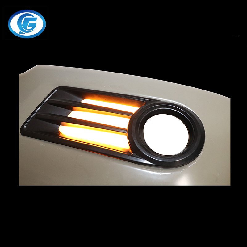 China Manufacturer Bus Lamp Decor Bus Fog Light Frame for Toyota Coaster