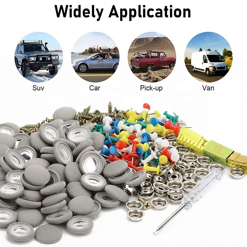 10/20/30/50/60/65/70/75/80/100pcs Car Roof Buckles Ceiling Screw Snap Rivets Retainer Headliner Repair Button