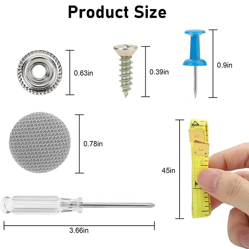 10/20/30/50/60/65/70/75/80/100pcs Car Roof Buckles Ceiling Screw Snap Rivets Retainer Headliner Repair Button