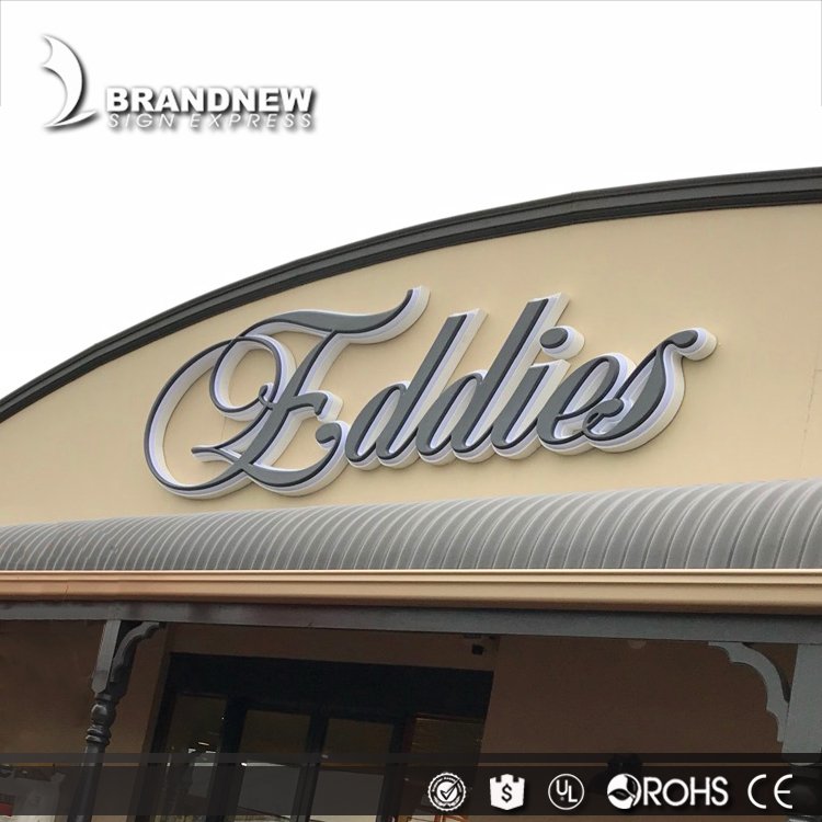 Hot Sale Custom Design Retail Storefront Led Light Letter Shop Fascia Signs