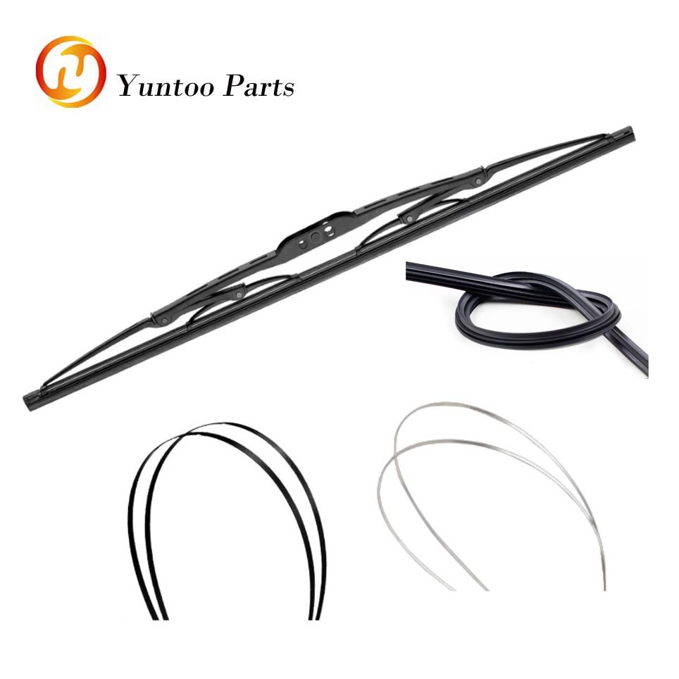 Universal Wiper with Bone Wiper Blade Automotive Iron Bone Wiper Blades