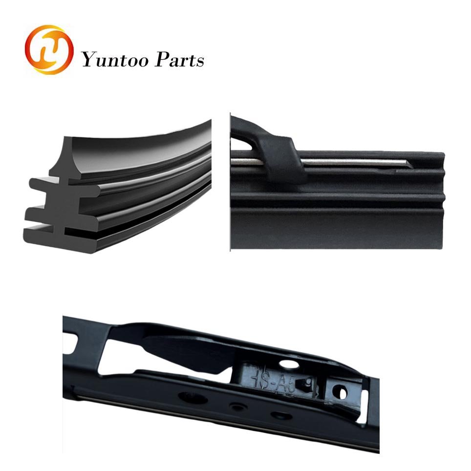Universal Wiper with Bone Wiper Blade Automotive Iron Bone Wiper Blades