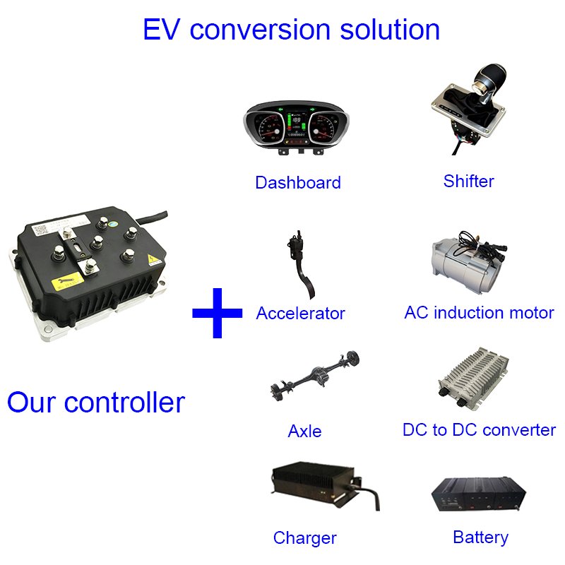Programmable Curtis Replacement Ac Motor Controller With Regenerative Braking