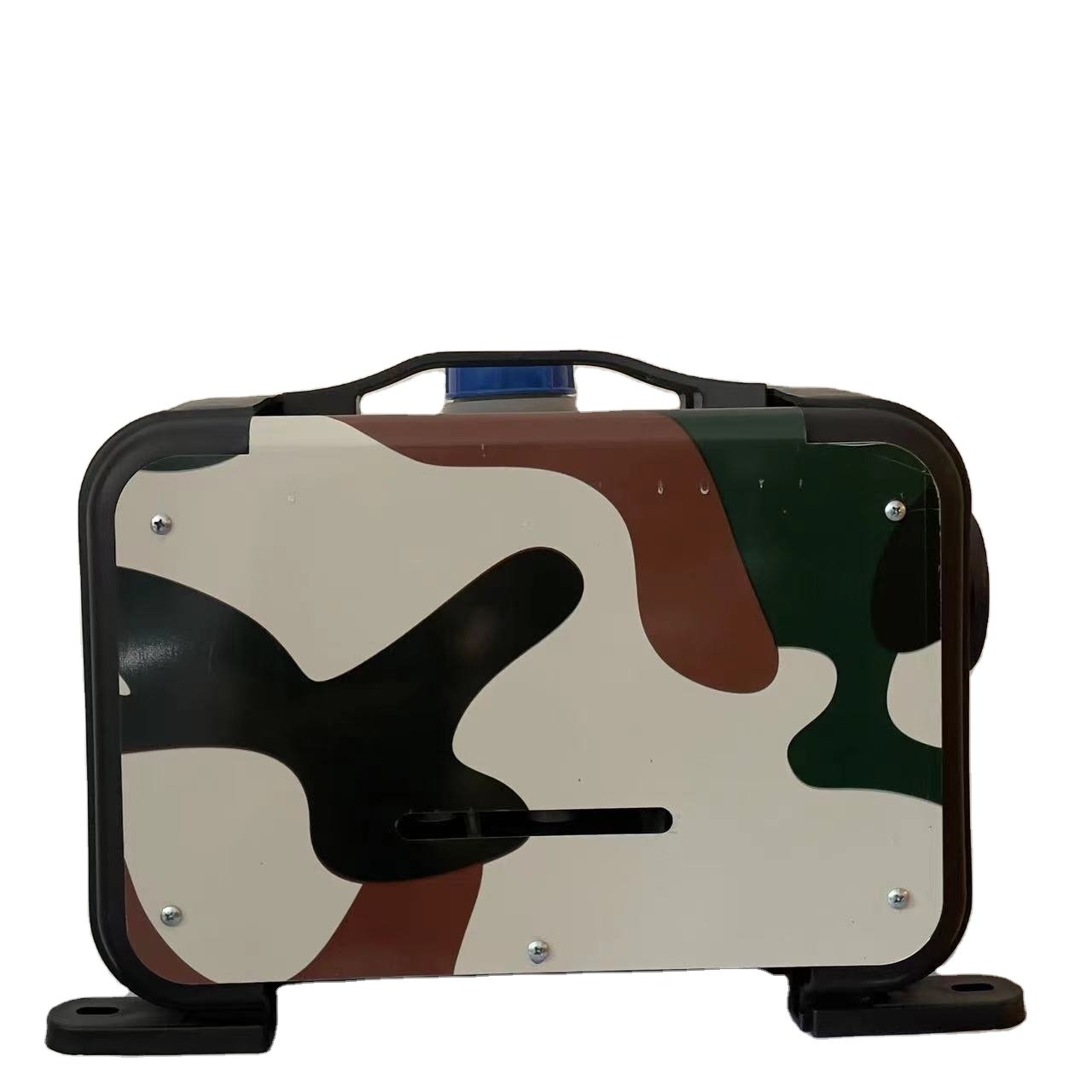 New Parking Heater Camouflage Painted Version,15L Tank,Diesel Air Heater 12V,Muffler, Diesel Parking Heater