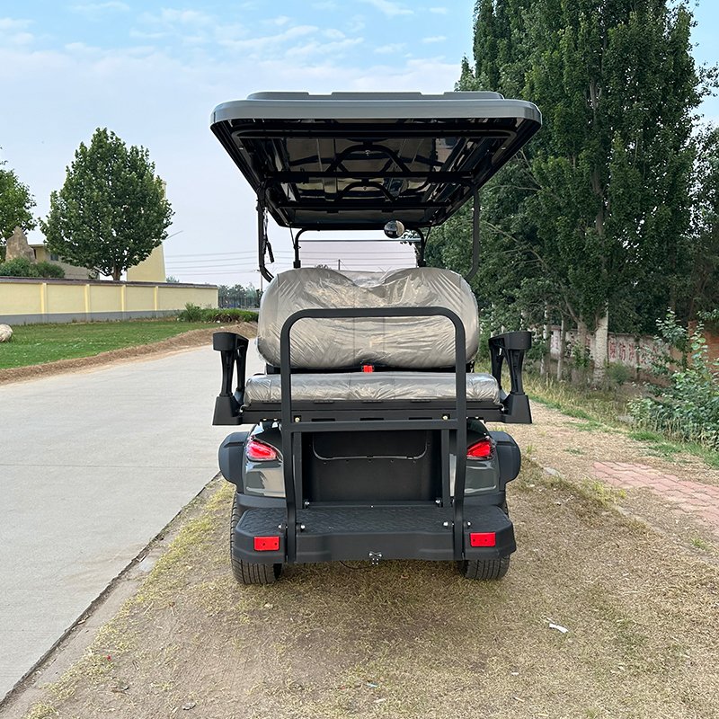 2024 6-Wheel Electric Buggy Off-Road Travel Capable Sightseeing Vehicle Accommodates 8 People Electric Golf Cart