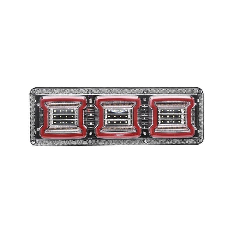 Dynamic LED Truck Tail Light Reverse Lamp 24V Turn Signal Rear Brake Semi Trailer Lorry Bus Camper Caravan