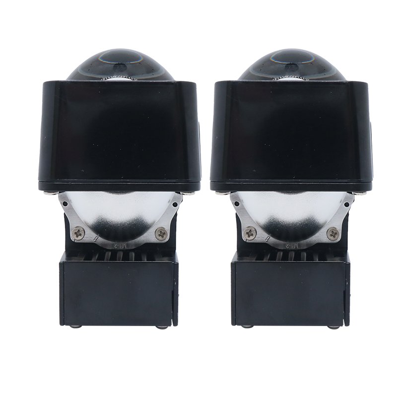 1.5 Inch Matrix Plus Led Projector Headlight Mini Bi Led Projector Lens High Low Beam 6000K