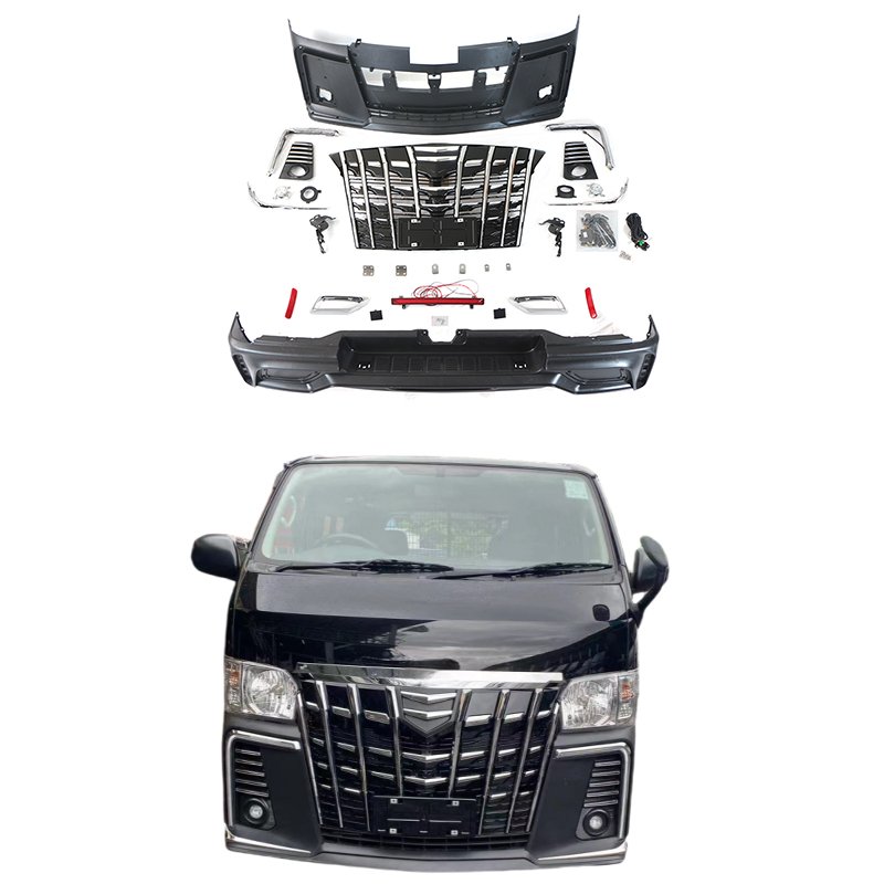Body Kit for Modified Hiace Narrow Body Bumper Accessories Body Kit for Hiace Bus