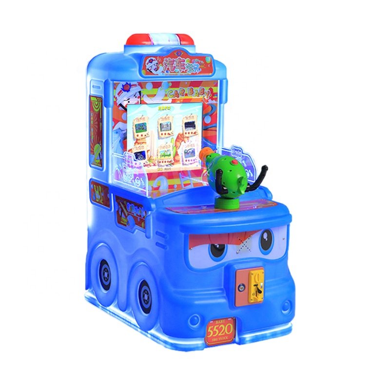 Bus Baby Indoor Arcade Upright Car Racing Coin Operated Children Game for Shopping Mall Kid Racing Game Machine