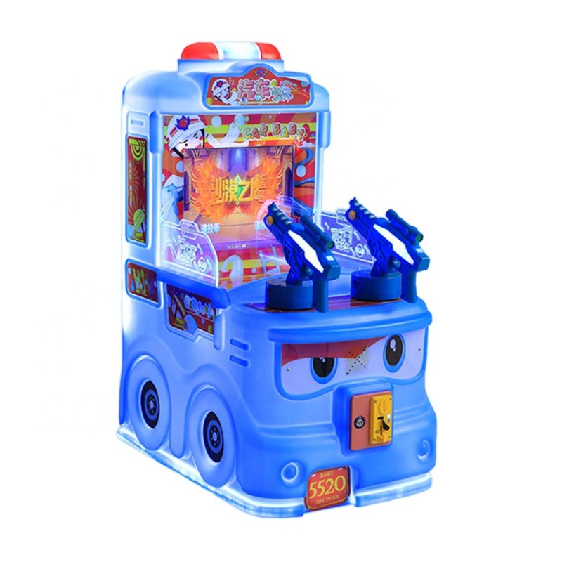 Bus Baby Indoor Arcade Upright Car Racing Coin Operated Children Game for Shopping Mall Kid Racing Game Machine
