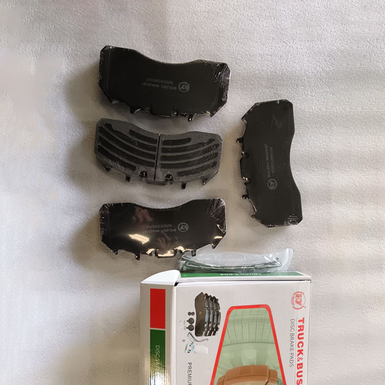 Ankai Bus Coach Parts Brake Friction Pads Friction Linings 3552-00741 Bus Disc Brake Pads