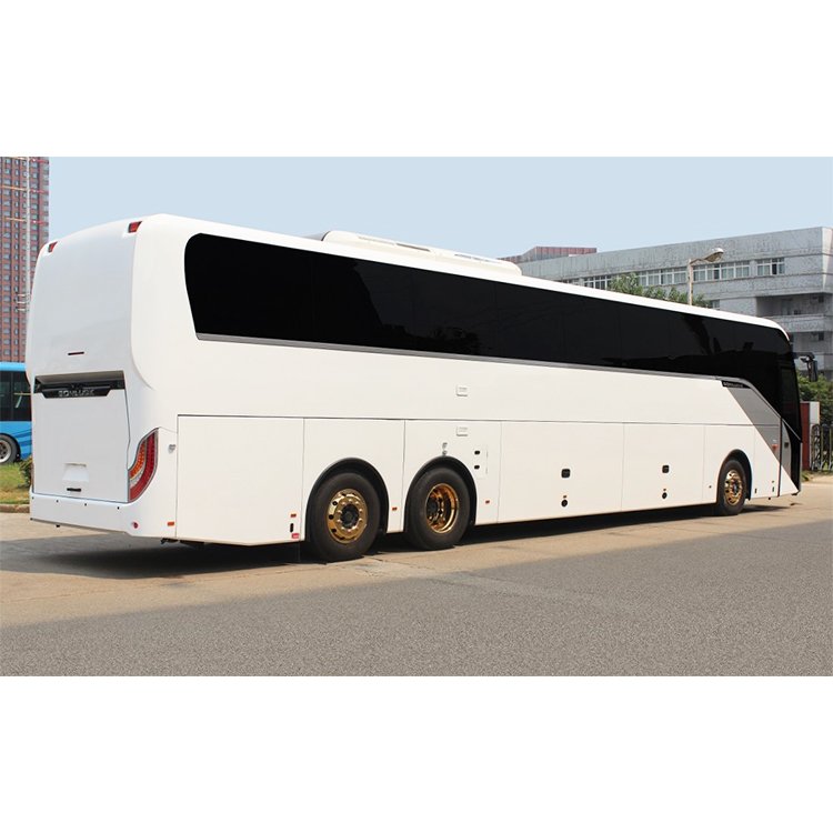 BONLUCK Tour coach Bus 75 Seats Autobuses Transportation Vehicles 6X4 diesel Engine Used Bus