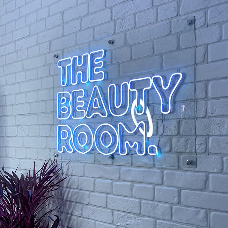 Most Popular Custom Business logo Led Neon Sign Cosmetic Ladies Beauty Room Neon Sign Light for Wall Decoration