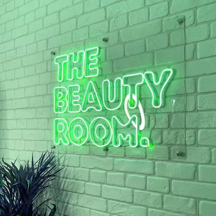 Most Popular Custom Business logo Led Neon Sign Cosmetic Ladies Beauty Room Neon Sign Light for Wall Decoration