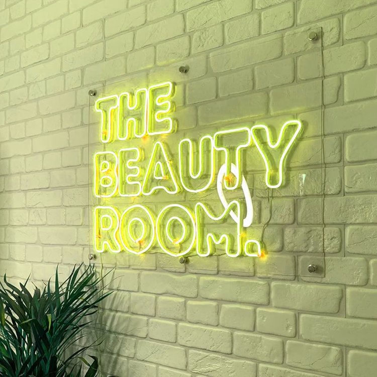 Most Popular Custom Business logo Led Neon Sign Cosmetic Ladies Beauty Room Neon Sign Light for Wall Decoration