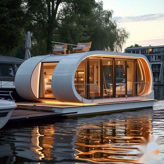 Prefabricated 40 Fthotel Modular Steel Space Capsule House Double Mobile Container Bus Houses for 5 Persons