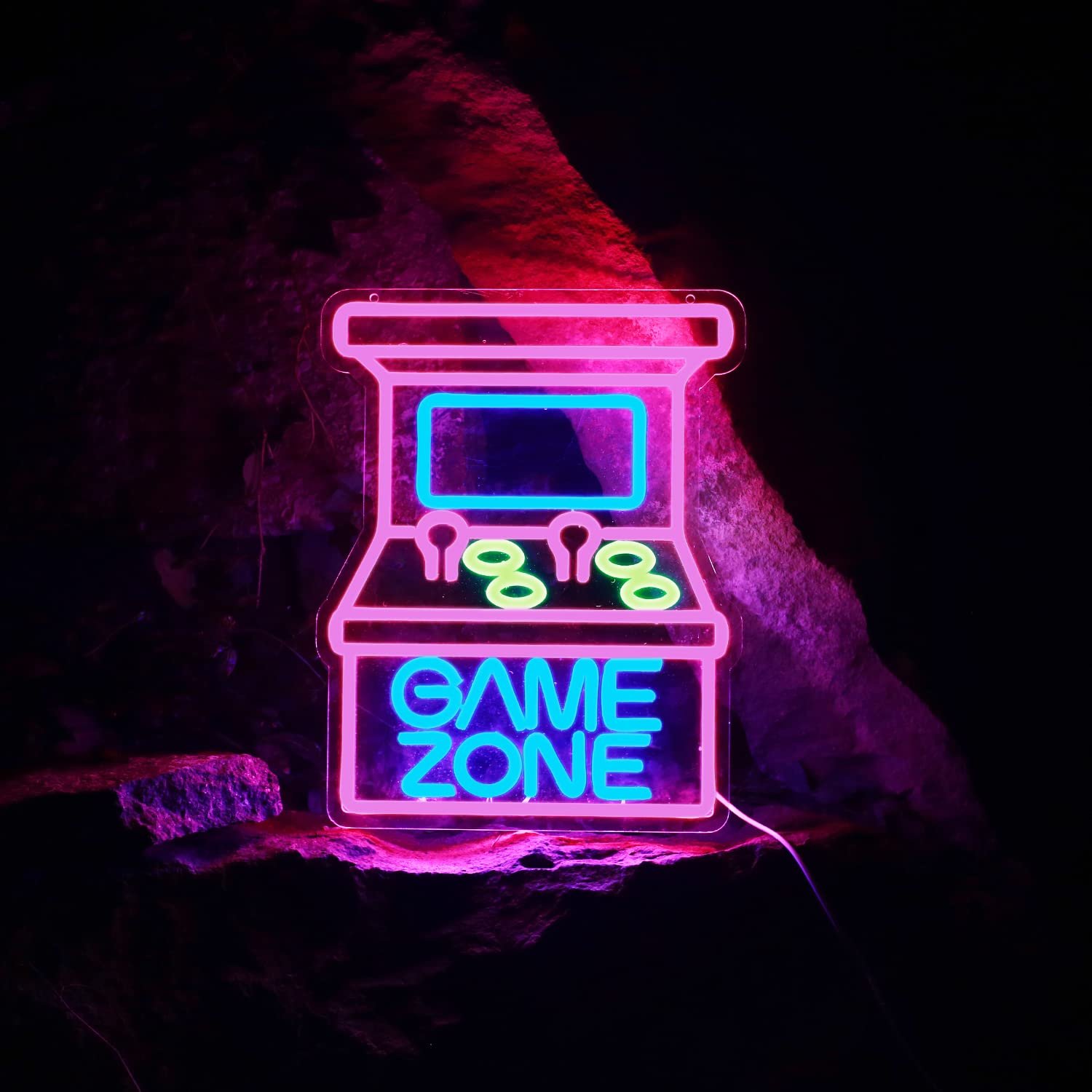 Arcade Machine Neon Sign for Party Vintage Arcade Neon Sign Dimmable LED Neon Light for Wall