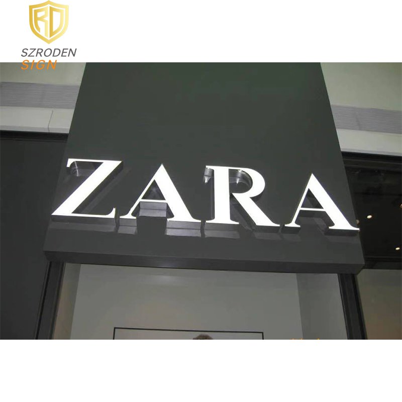 Store Outdoor Sign 3D Illuminated Led Light Channel Letter Smoke Shop Sign for Business Sign
