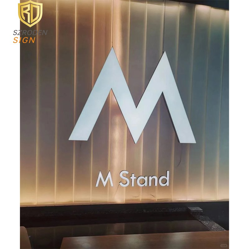 Store Outdoor Sign 3D Illuminated Led Light Channel Letter Smoke Shop Sign for Business Sign