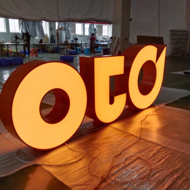 Custom Free Standing LED Letter Big LED Number Giant Light up Letter Alphabet Outdoor Large Decorative Letter