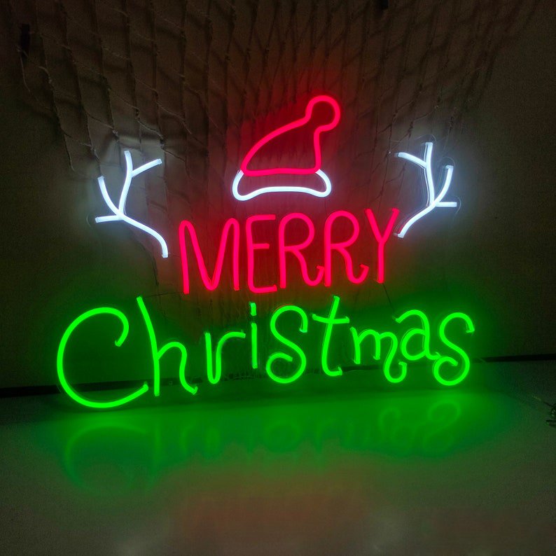 Custom Acrylic Luminous Letters Neon Signs Led Signature Small Neon Light Bedroom Wedding Party Christmas Home Decoration