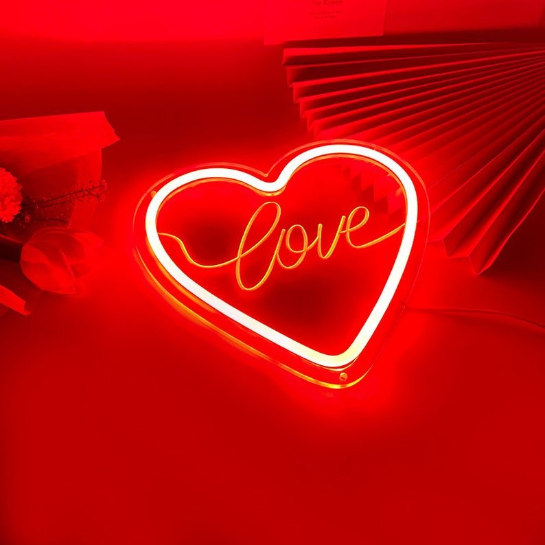 Custom Acrylic Luminous Letters Neon Signs Led Signature Small Neon Light Bedroom Wedding Party Christmas Home Decoration