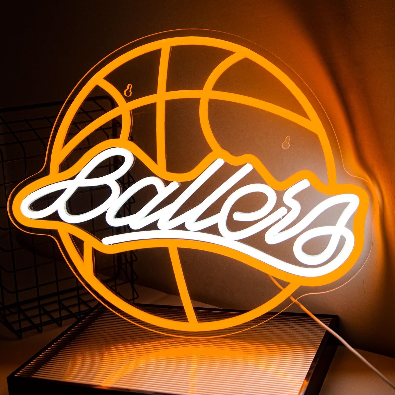 Custom Basketball Football Star Team Logo Acrylic Football Neon Signs
