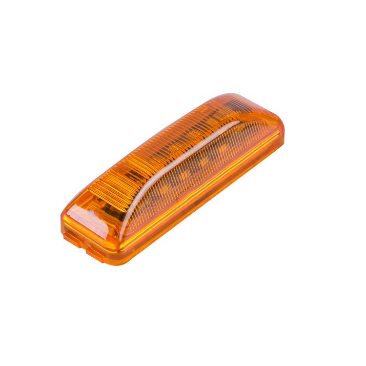 DOT 12 Volt Amber Trailer LED Clearance Side Outline Marker Lamp Lights Truck