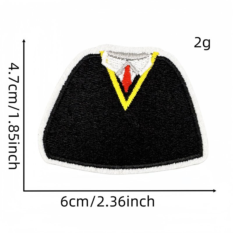 fashion style college graduation ceremony stationery theme iron on patches for clothes