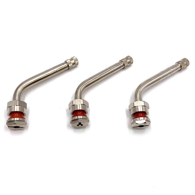 Clamp in Bus Tire Valves Stems Chrome Tr545d Tubeless Valve Stem Truck Tyre Metal Valve Stem